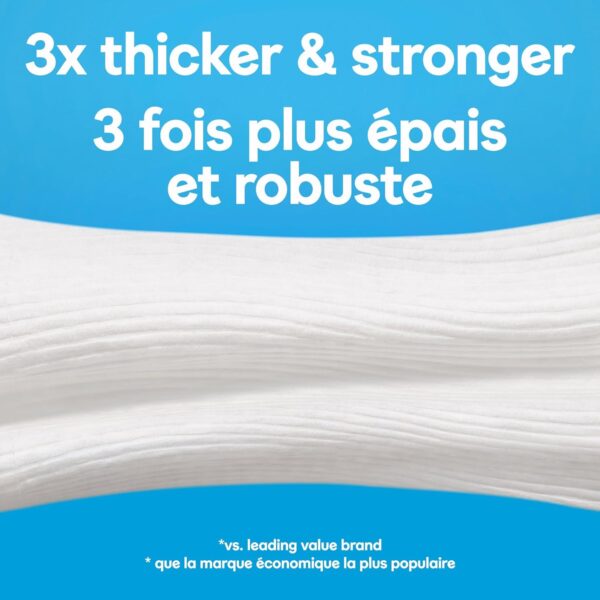 Cottonelle Ultra Clean Toilet Paper with Active CleaningRipples Texture, Strong Bath Tissue - Image 3